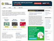 Tablet Screenshot of carte-di-credito.net