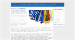 Desktop Screenshot of carte-di-credito.info