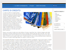 Tablet Screenshot of carte-di-credito.info